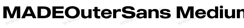 MADEOuterSans Medium字体转换 MADEOuterSans Medium字体转换